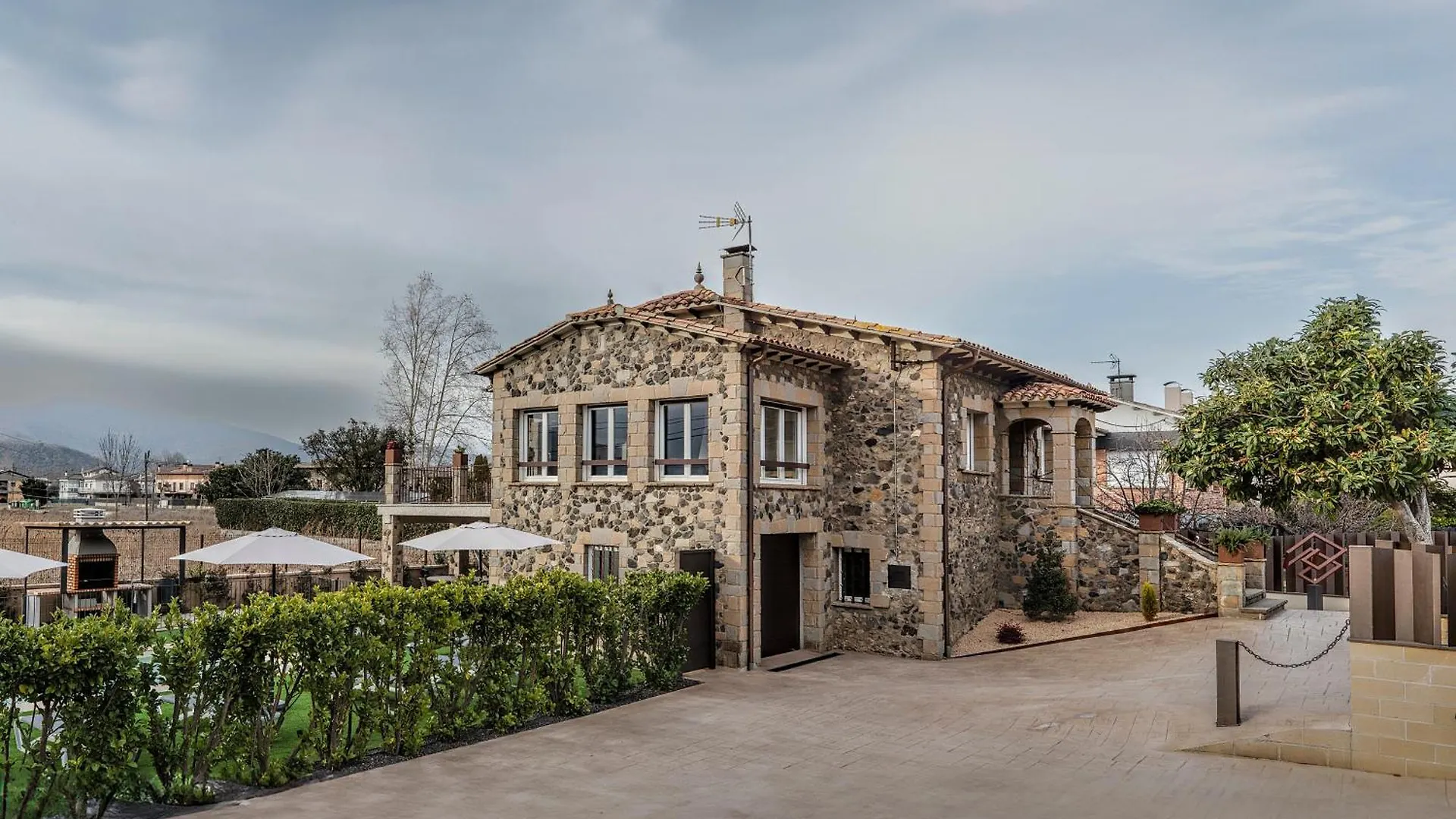 Ca La Joia Casa Con Piscina Privada En La Vall D'En Bas Villa Les Preses España