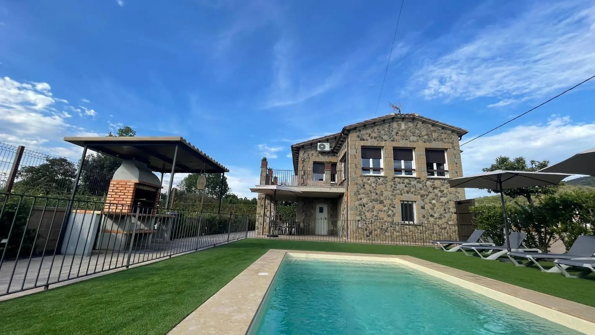 Ca La Joia Casa Con Piscina Privada En La Vall D'En Bas Villa Les Preses España